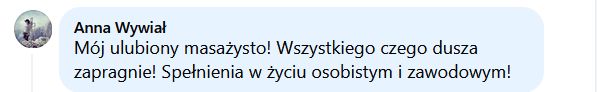 Mój ulubiony masażysto! Wszystkiego czego dusza zapragnie! Spełnienia w życiu osobistym i zawodowym!